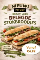 Maak kennis met de belegde broodjes van Pierre 🥖